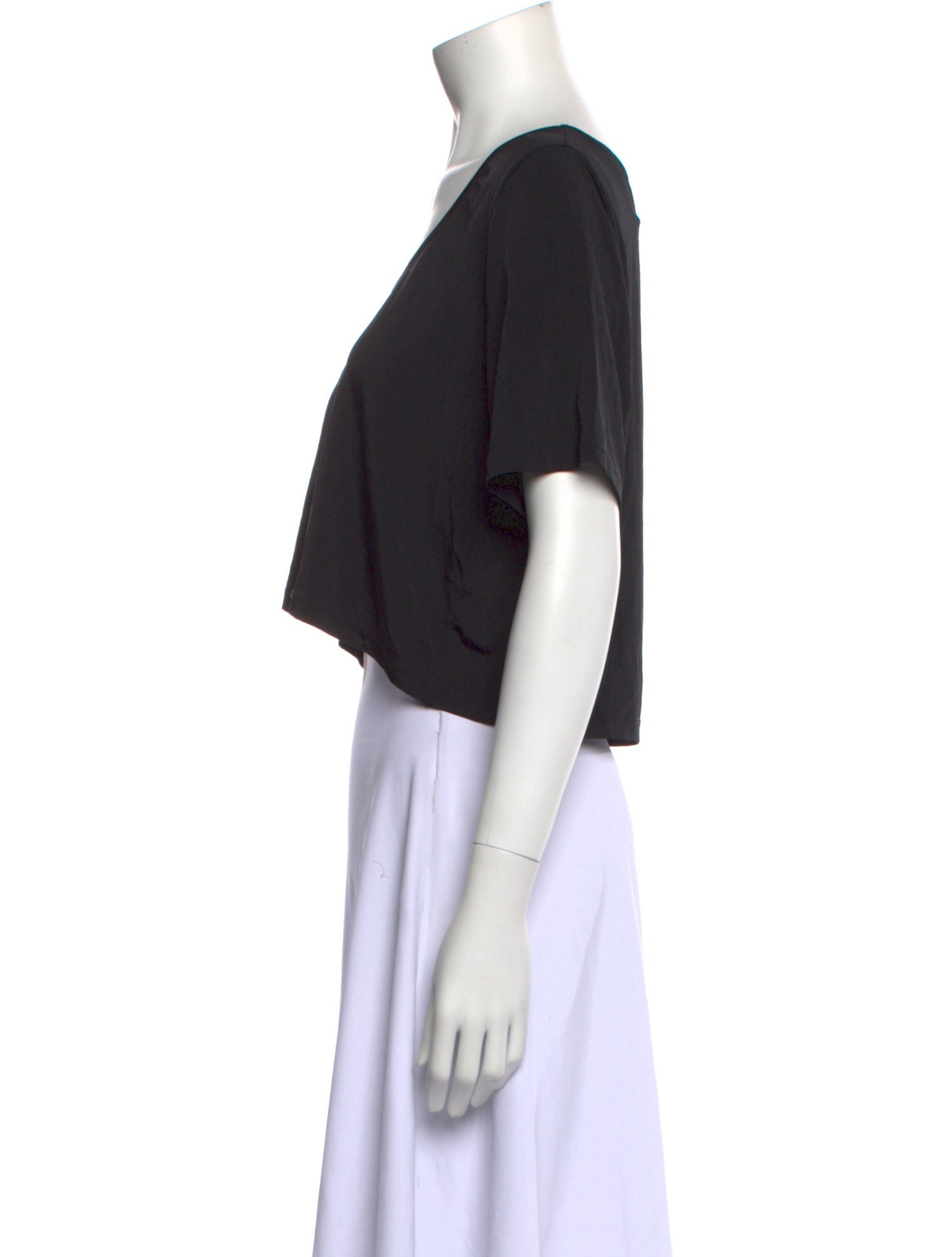 Nicholas K Scoop Neck Short Sleeve Crop Top w/ Tags