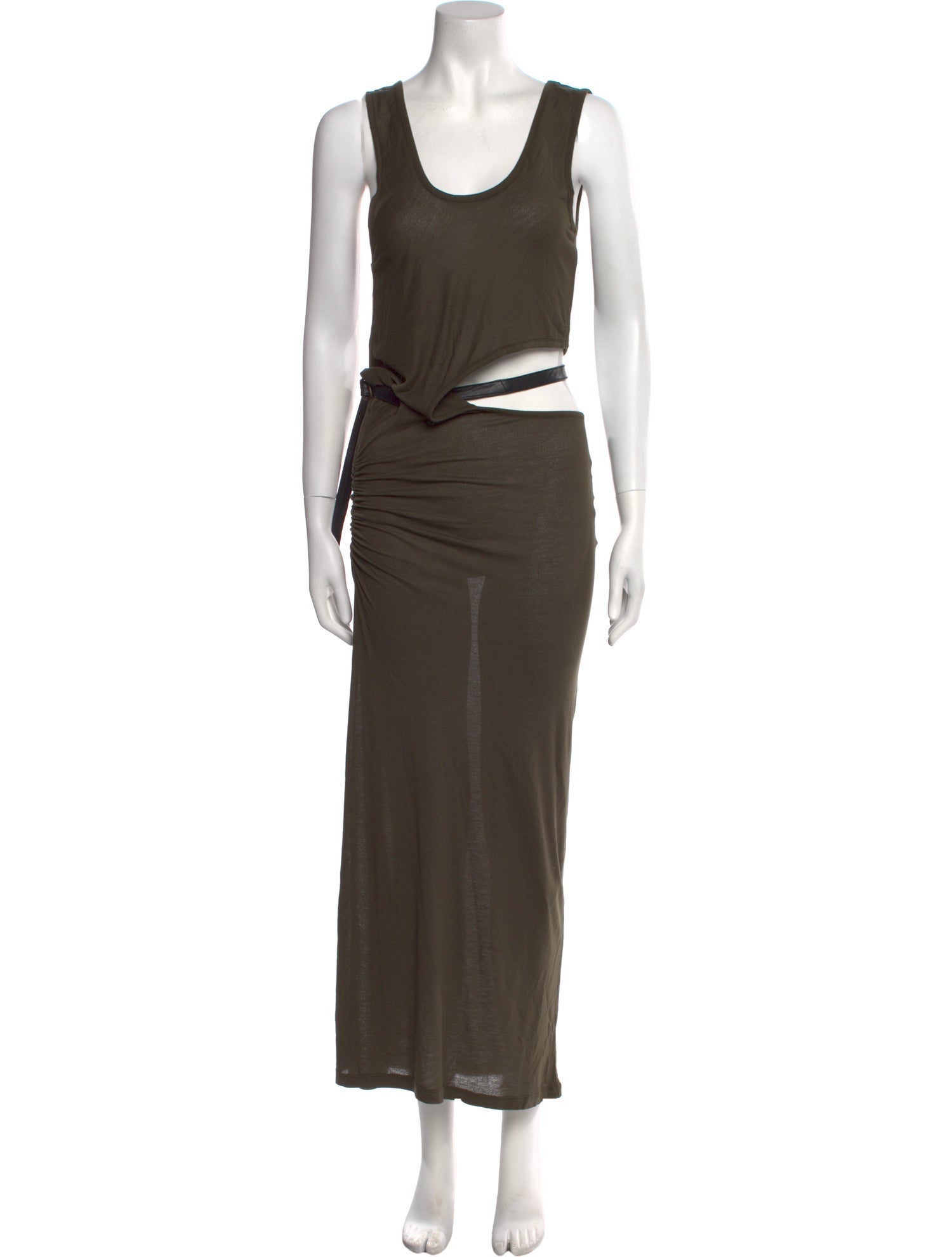 Nicholas K Scoop Neck Long Dress