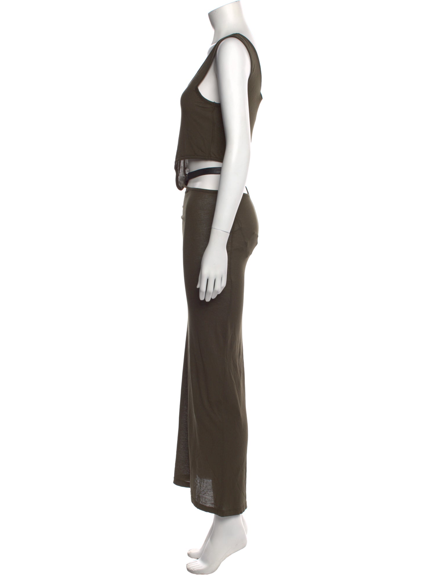 Nicholas K Scoop Neck Long Dress