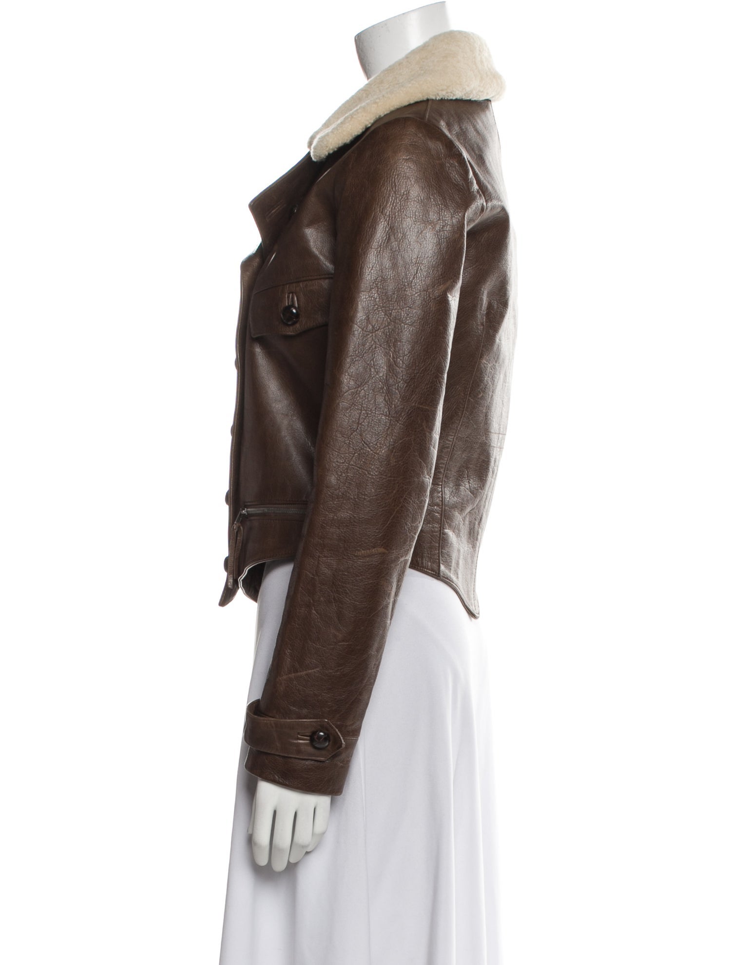 Nicholas K Leather Biker Jacket