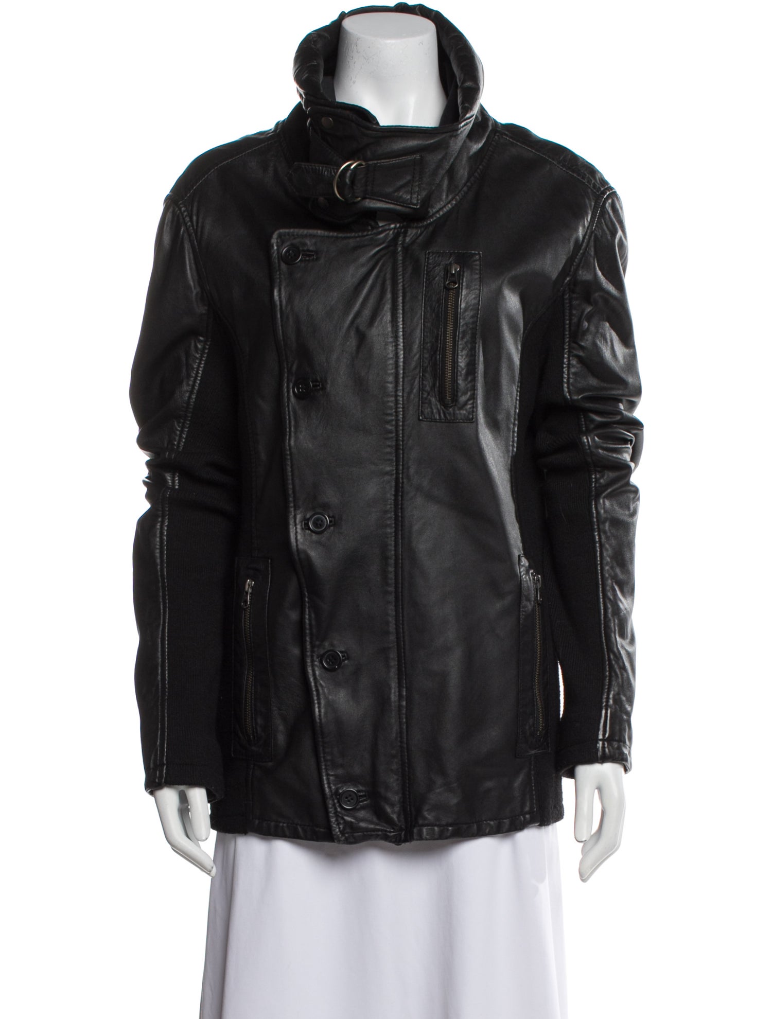 Nicholas K Leather Moto Jacket