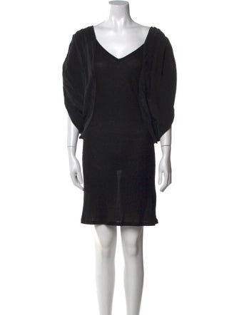 Nicholas K V-Neck Mini Dress