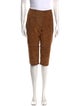 Nicholas K Suede Straight Leg Pants