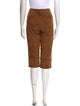 Nicholas K Suede Straight Leg Pants