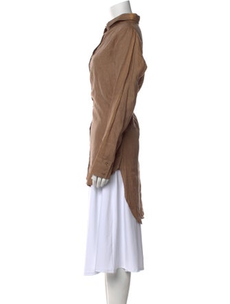 Nicholas K Linen Knee-Length Dress