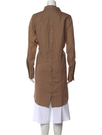 Nicholas K Linen Knee-Length Dress