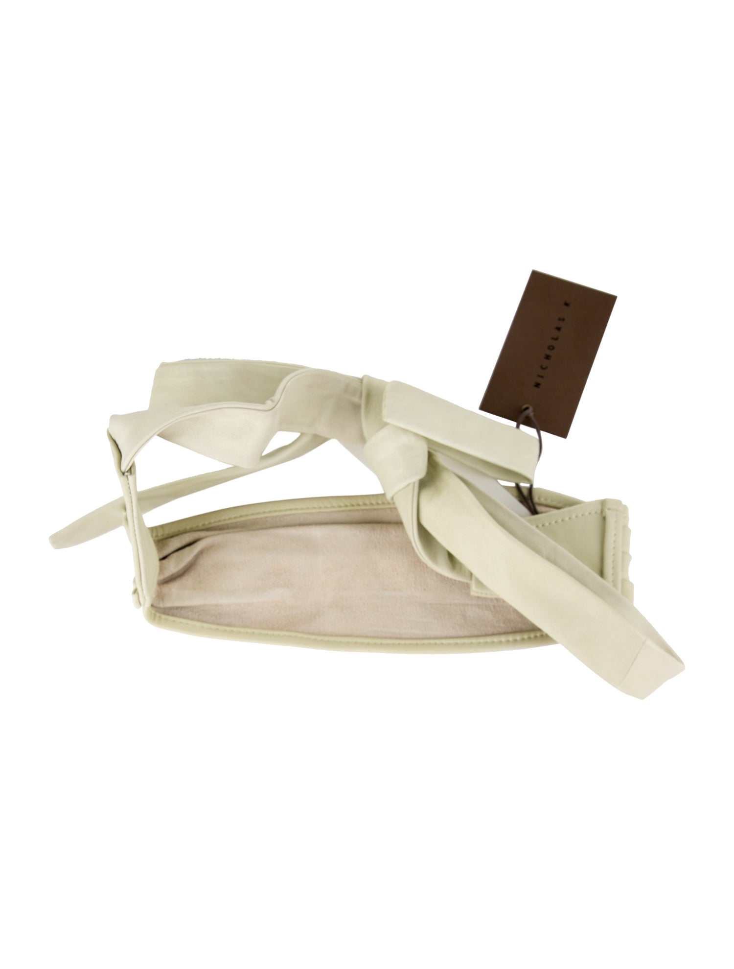 Nicholas K Leather Wrap Headband w/ Tags
