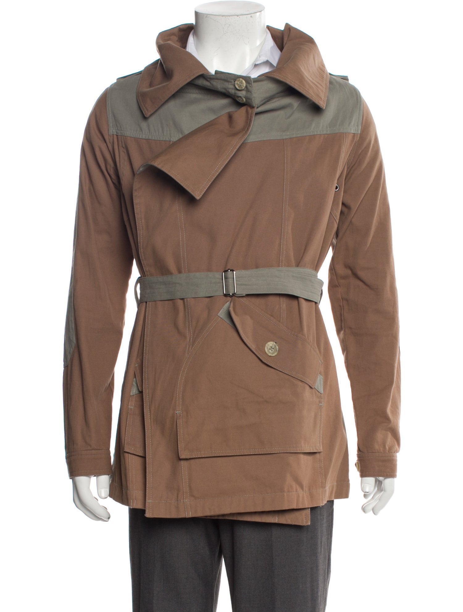 Nicholas K Colorblock Pattern Parka