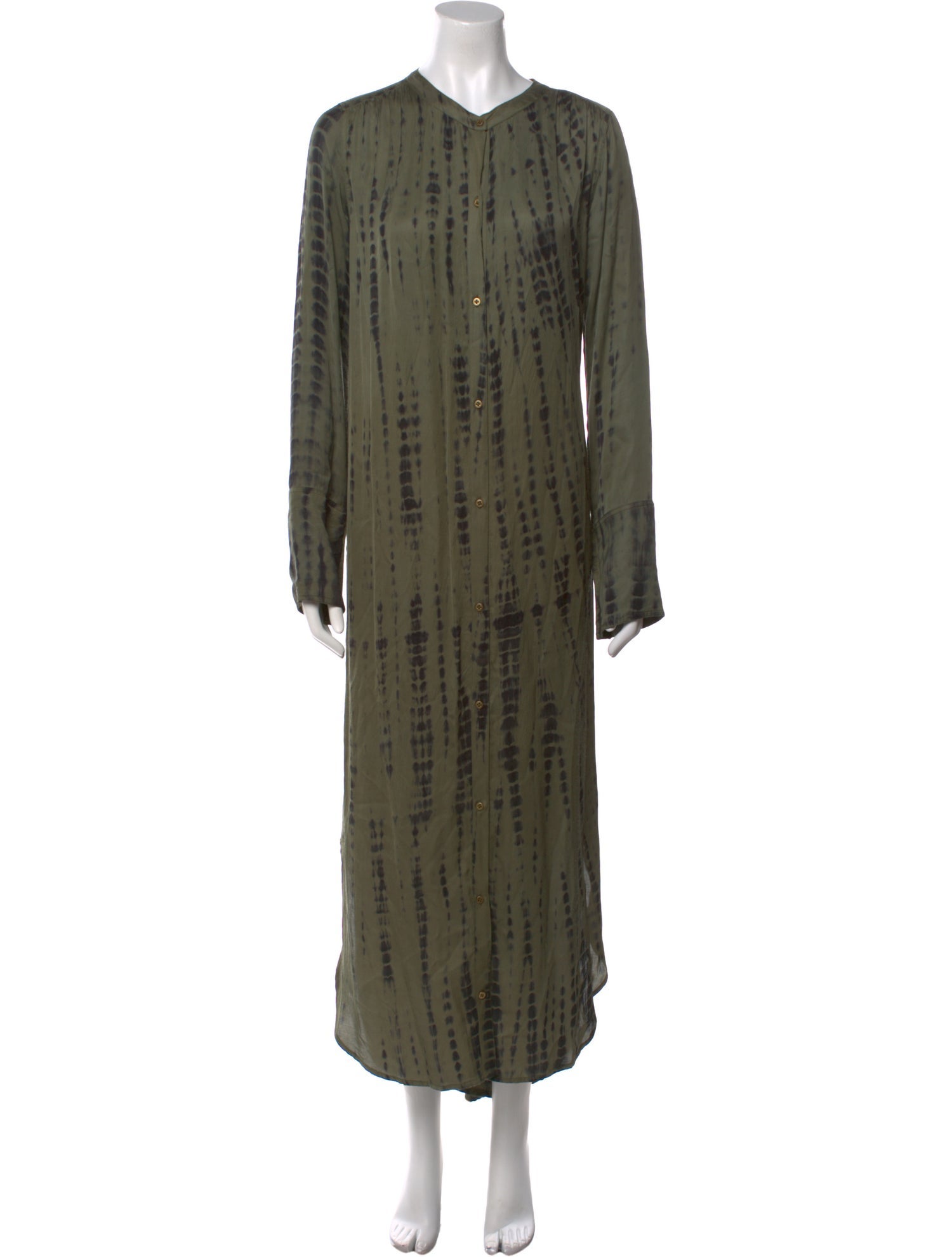 Nicholas K Striped Long Dress