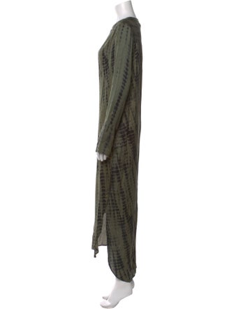 Nicholas K Striped Long Dress