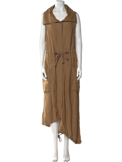Nicholas K Linen Long Dress