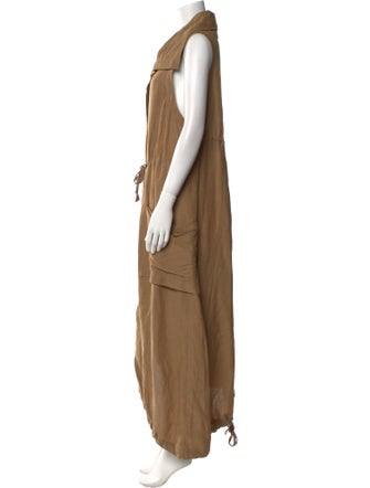 Nicholas K Linen Long Dress