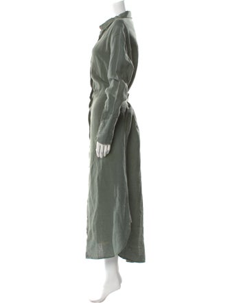 Nicholas K Linen Long Dress