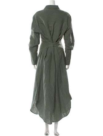 Nicholas K Linen Long Dress