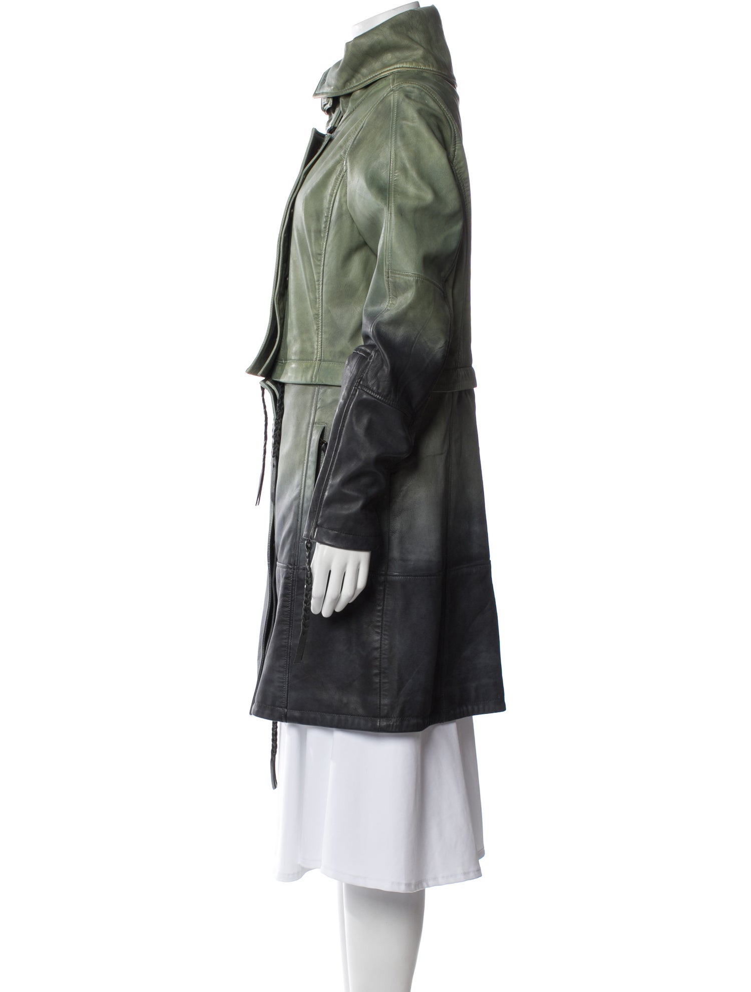 Nicholas K Leather Parka