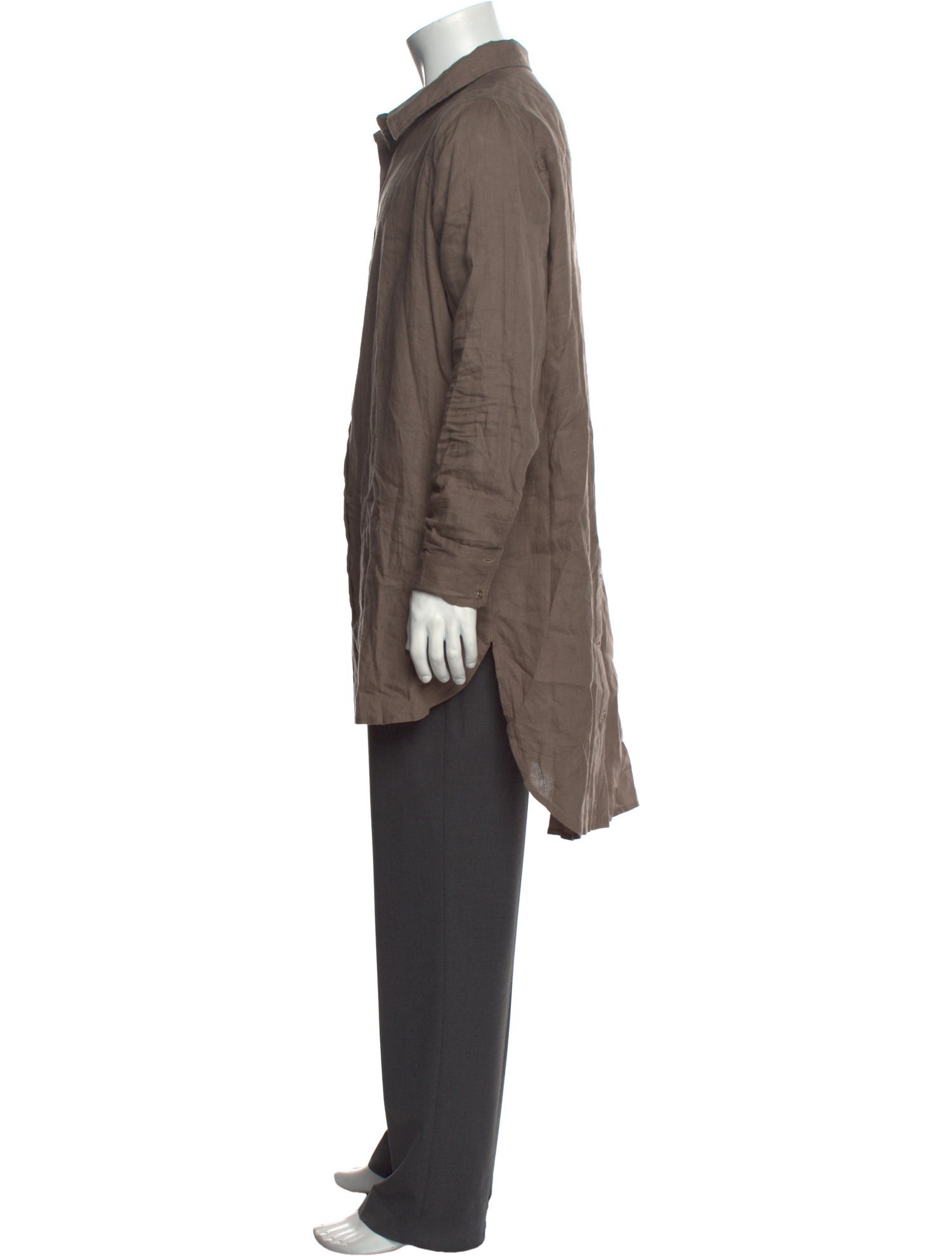 Nicholas K Linen Long Sleeve Dress Shirt