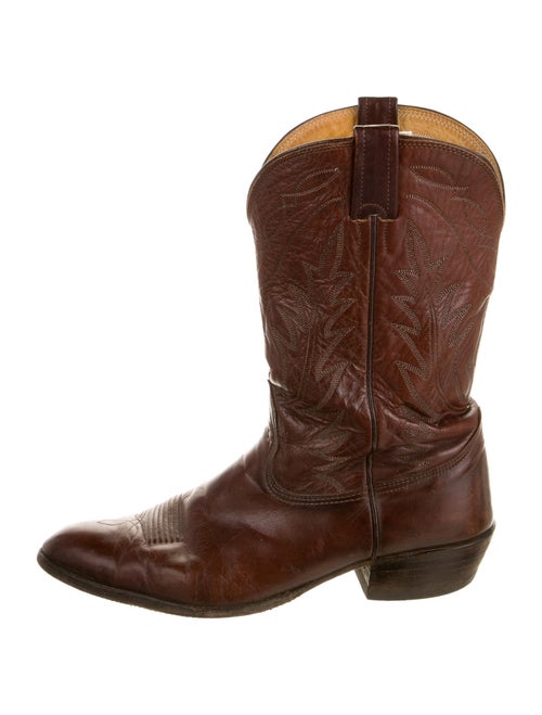 Nocona Boots Leather Western Boots Brown