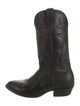 Nocona Boots Leather Embroidered Accent Western Boots