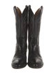 Nocona Boots Leather Embroidered Accent Western Boots