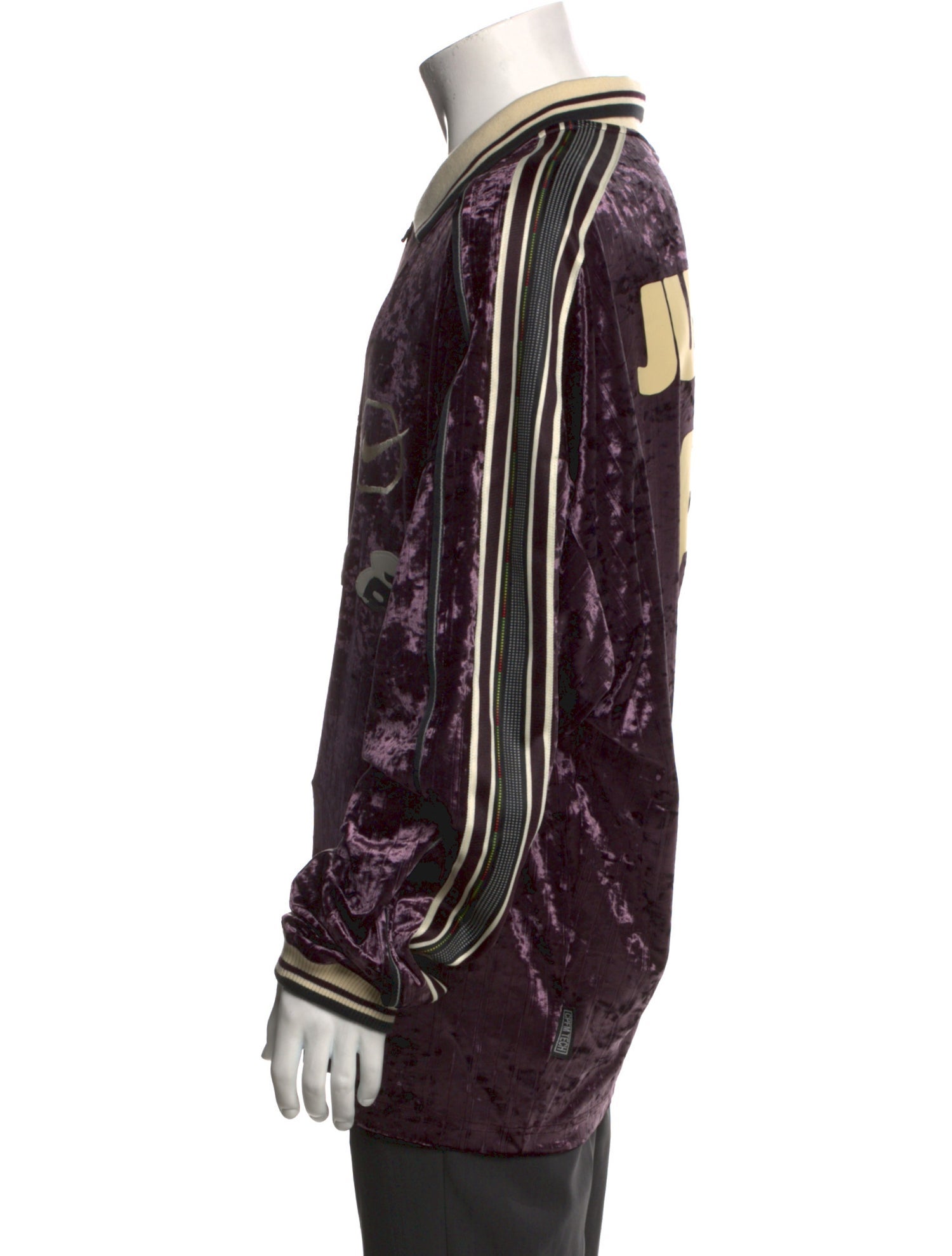 Nike x Cactus Plant Flea Market Velor Soccer Graphic Print Polo Shirt w/ Tags