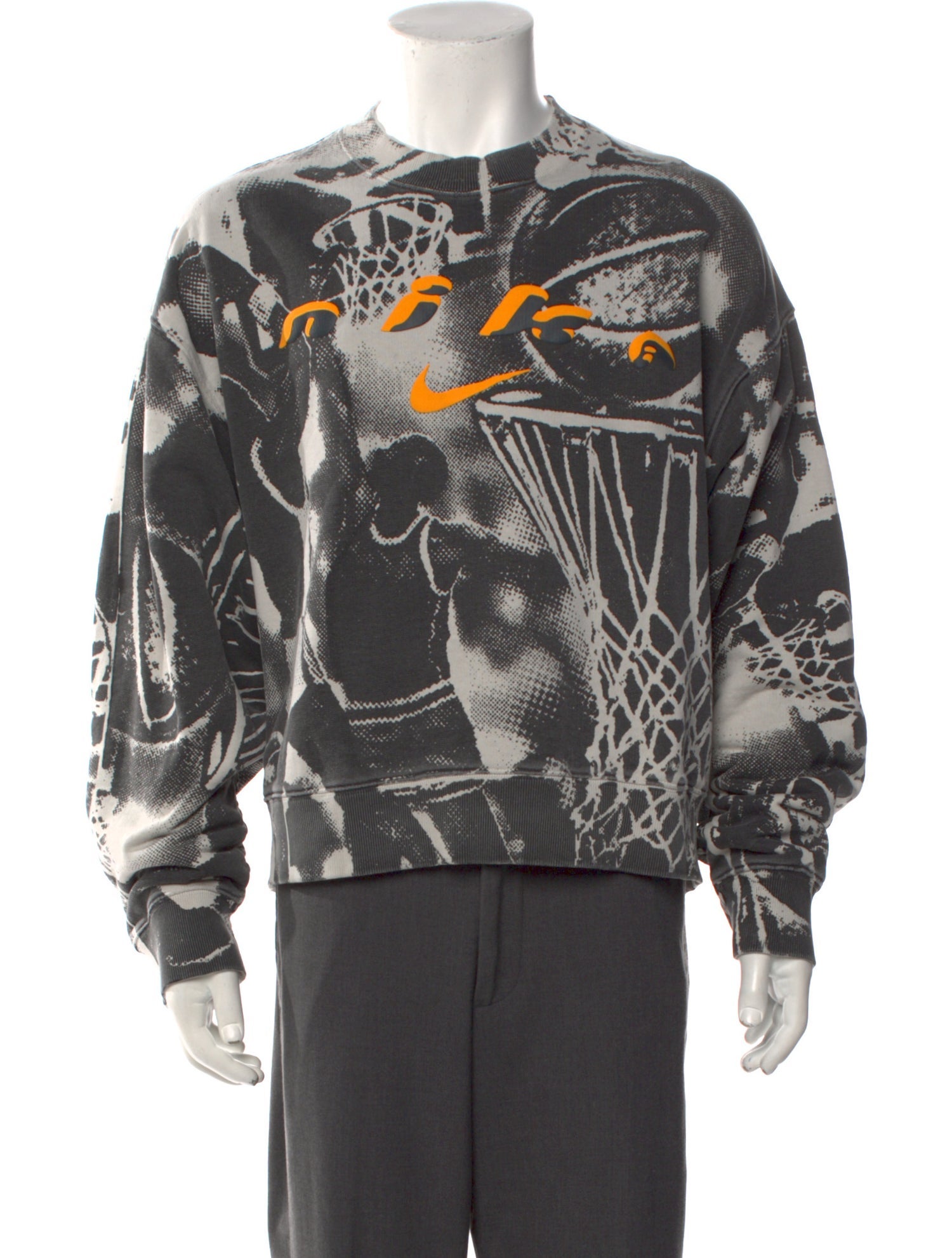 Nike x Cactus Plant Flea Market Hoop Jordan Graphic Print Sweatshirt