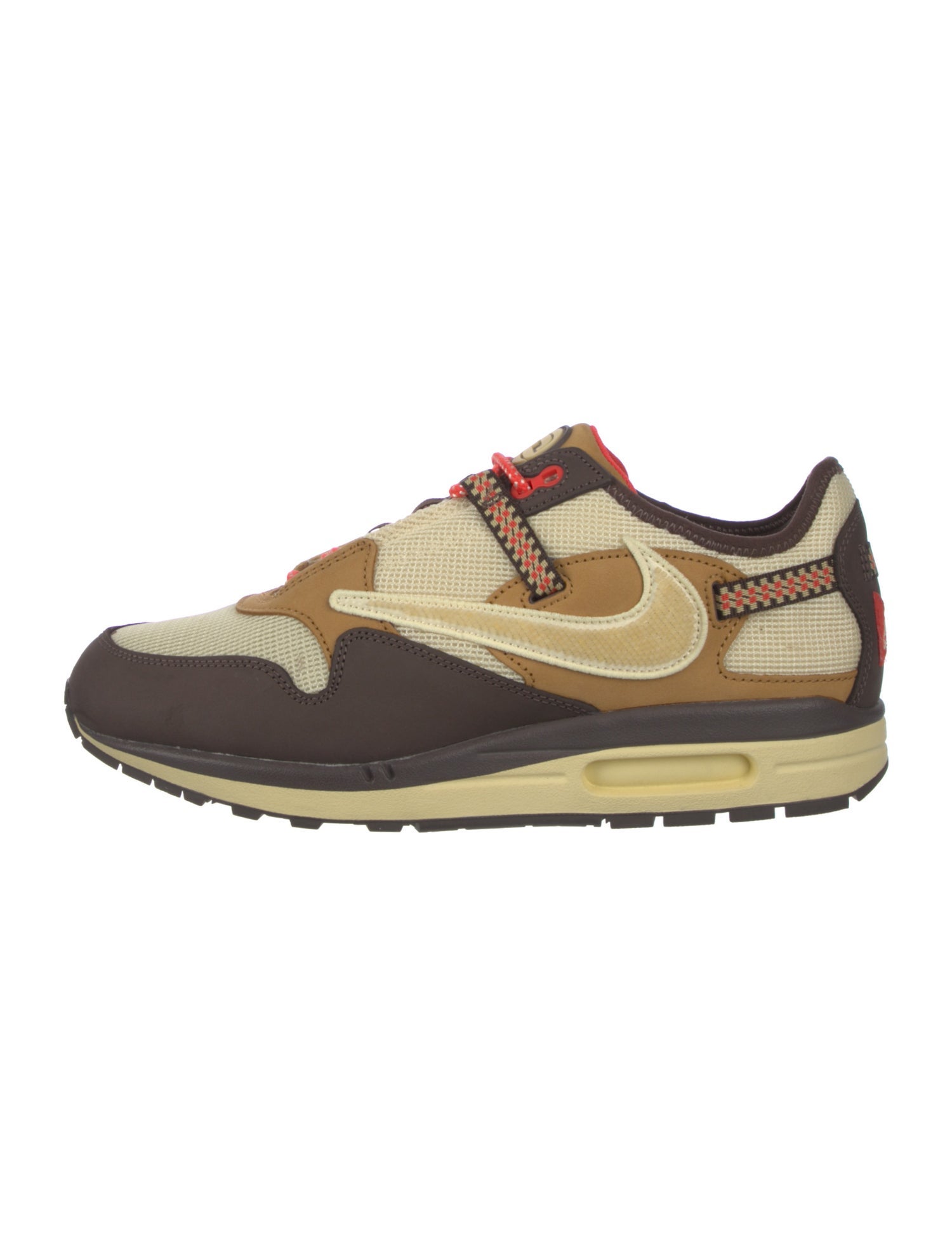 Nike x CACT.US CORP Air Max 1 'Baroque Brown' Athletic Sneakers
