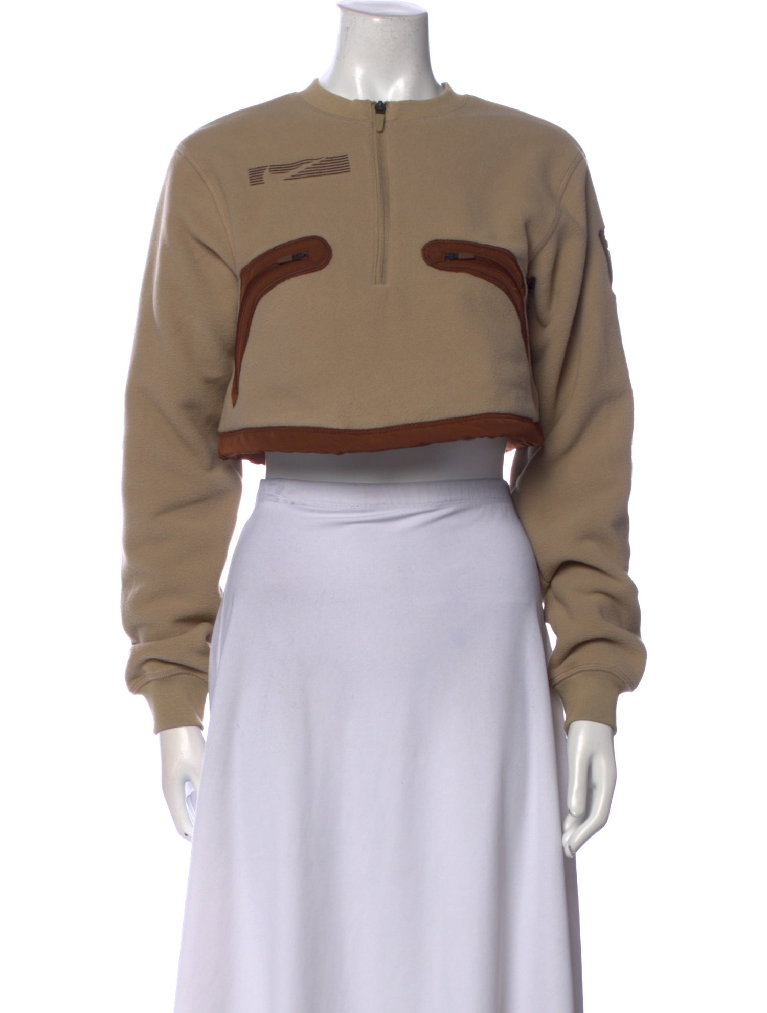 Nike x CACT.US CORP Colorblock Pattern Crew Neck Sweater w/ Tags