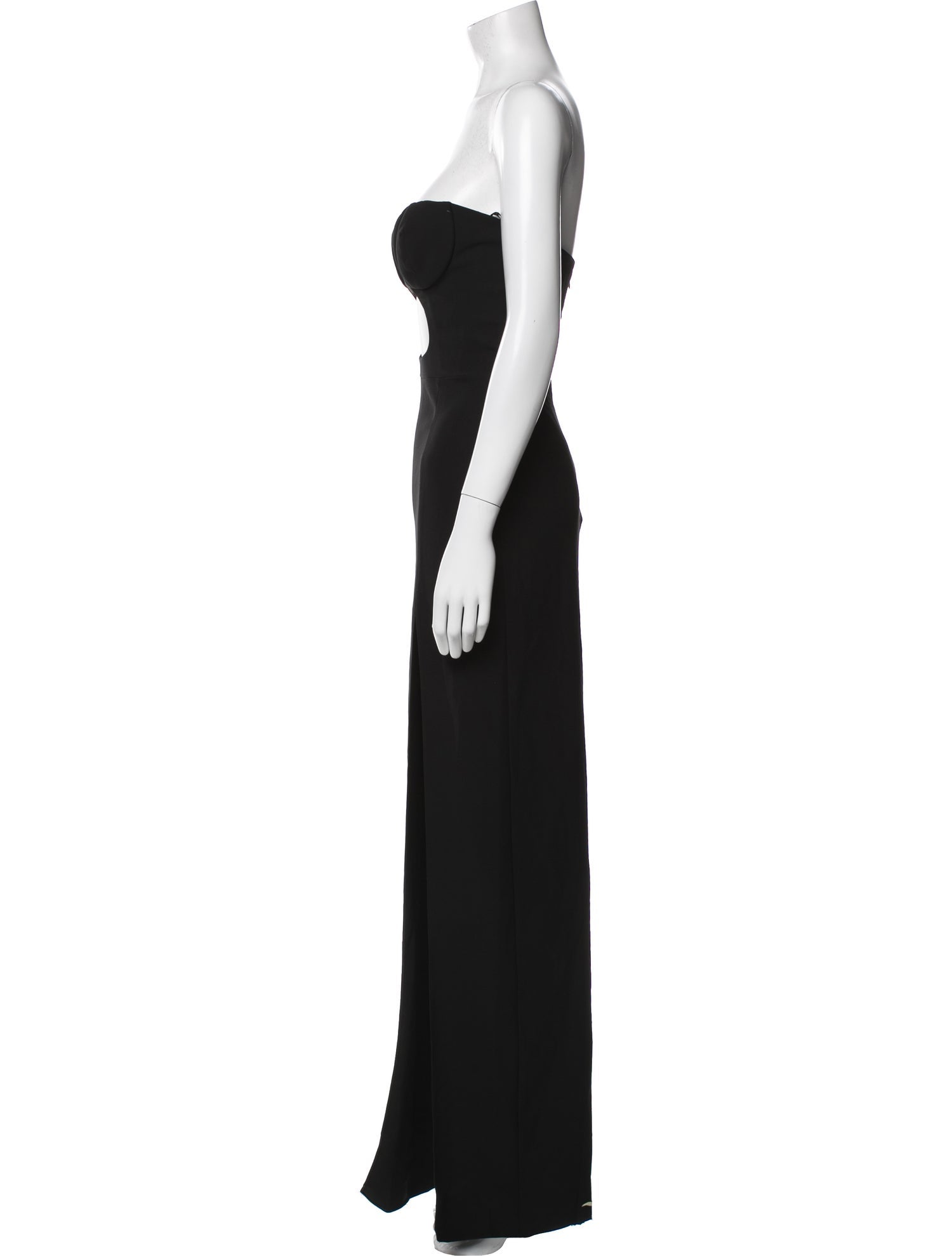Nensi Dojaka Strapless Long Dress