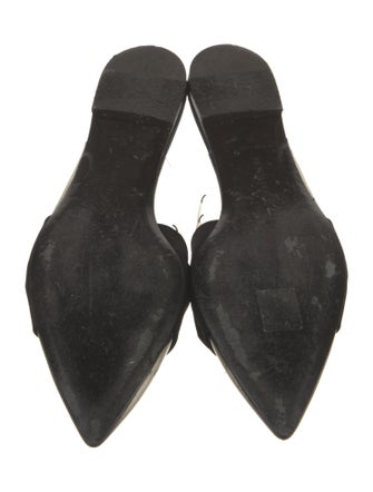 Nensi Dojaka Satin Crystal Embellishments Mules