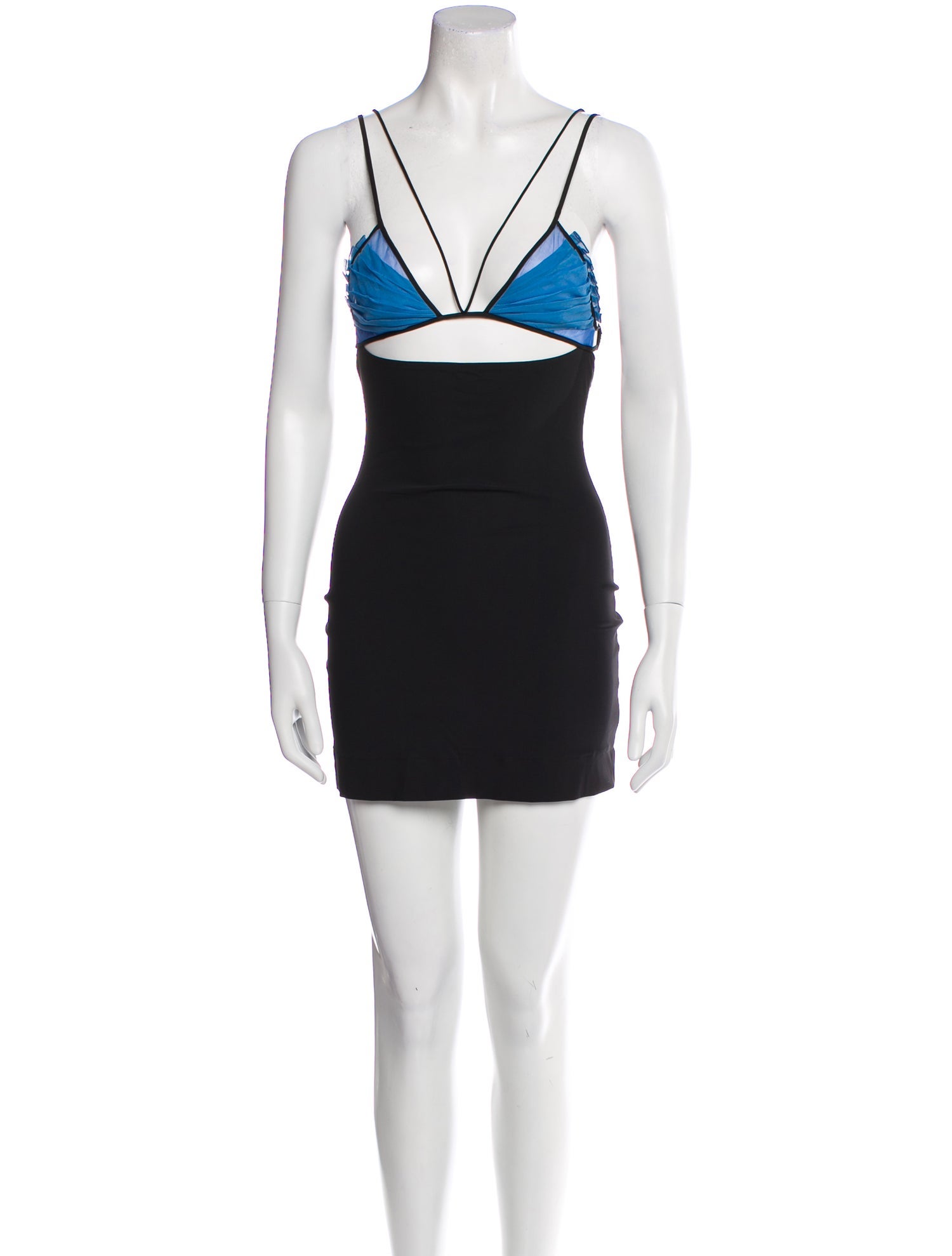 Nensi Dojaka V-Neck Mini Dress