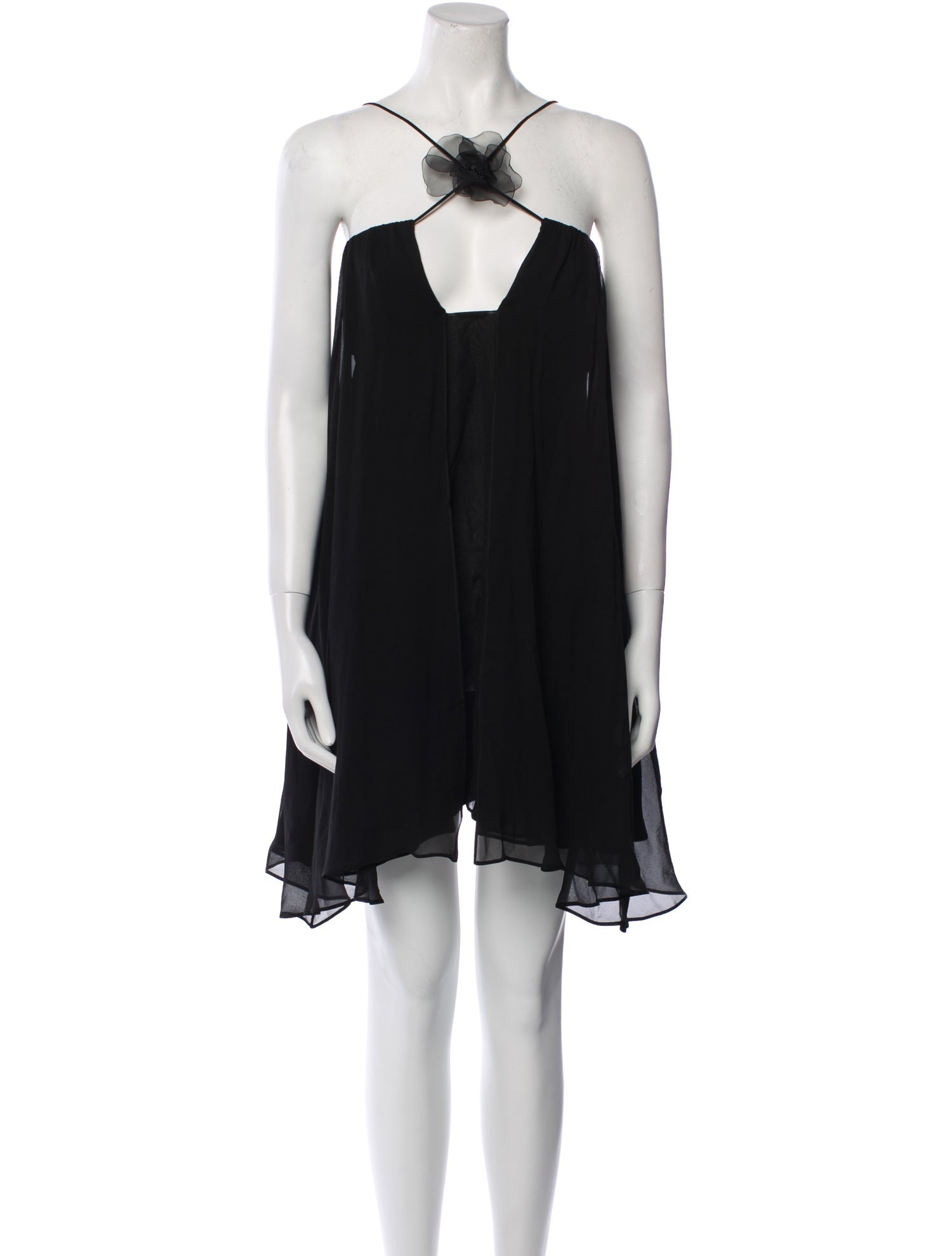 Nensi Dojaka Silk Mini Dress