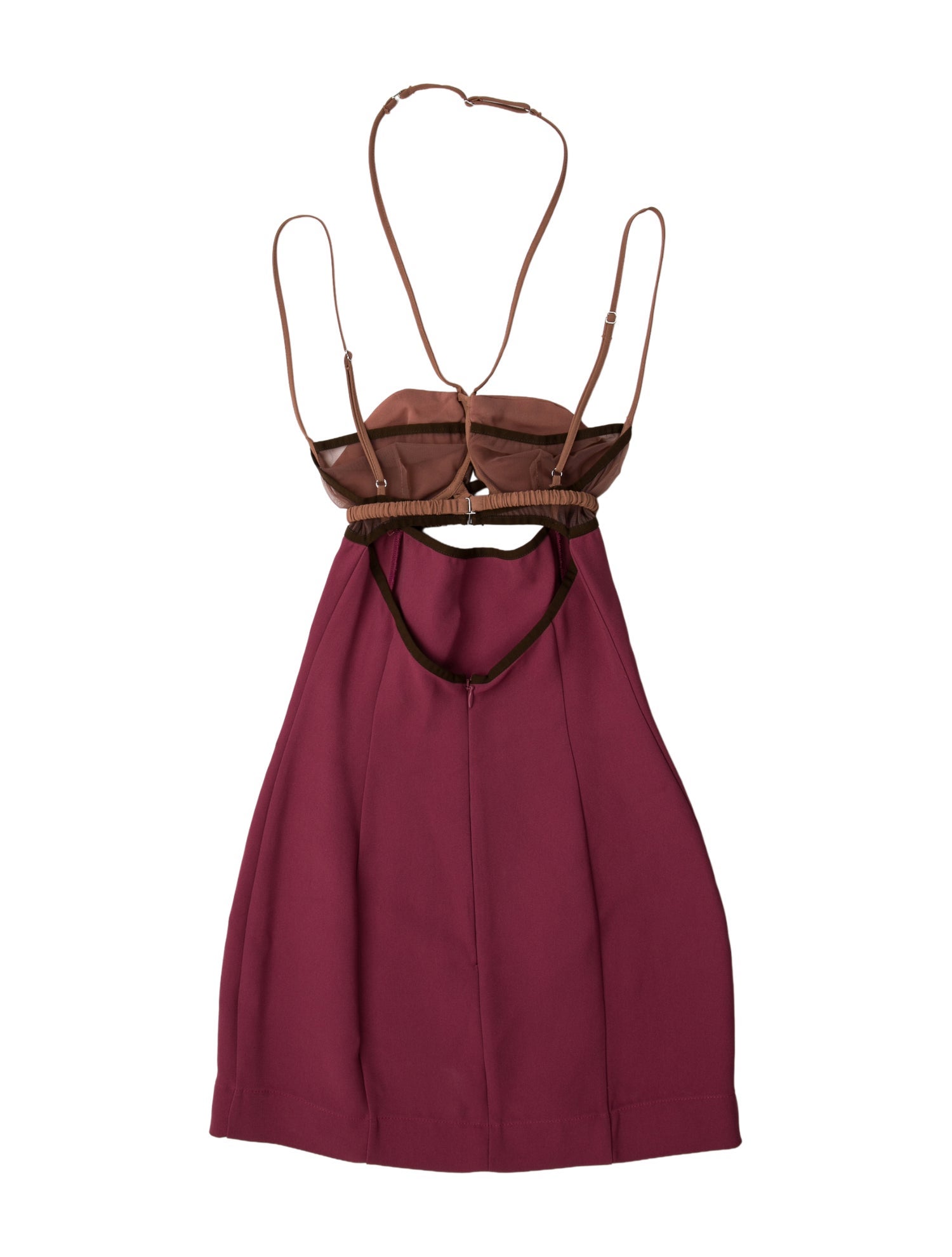 Nensi Dojaka Square Neckline Mini Dress