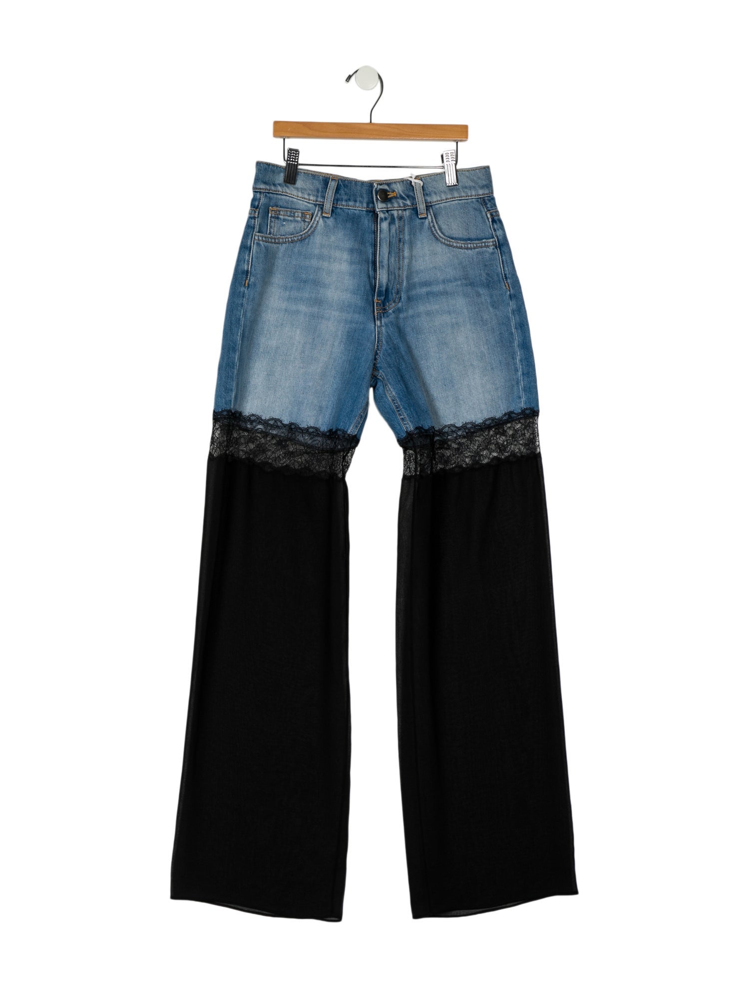 Nensi Dojaka Mid-Rise Wide Leg Jeans w/ Tags