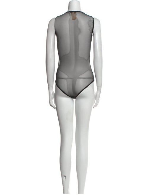 Nensi Dojaka Crew Neck Sleeveless Bodysuit