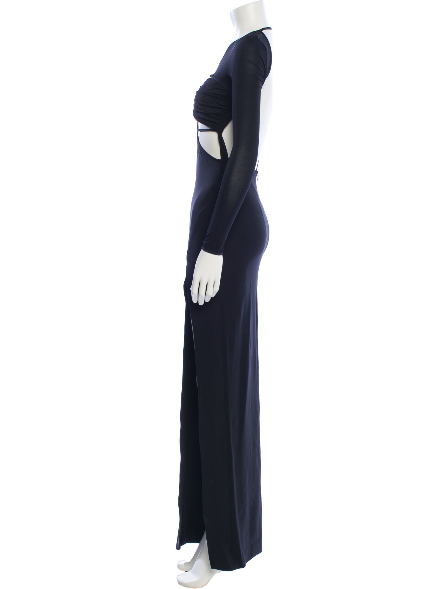 Nensi Dojaka V-Neck Long Dress
