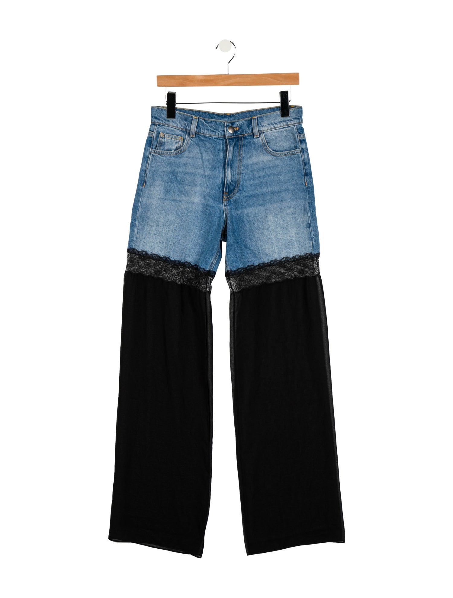 Nensi Dojaka High-Rise Wide Leg Jeans