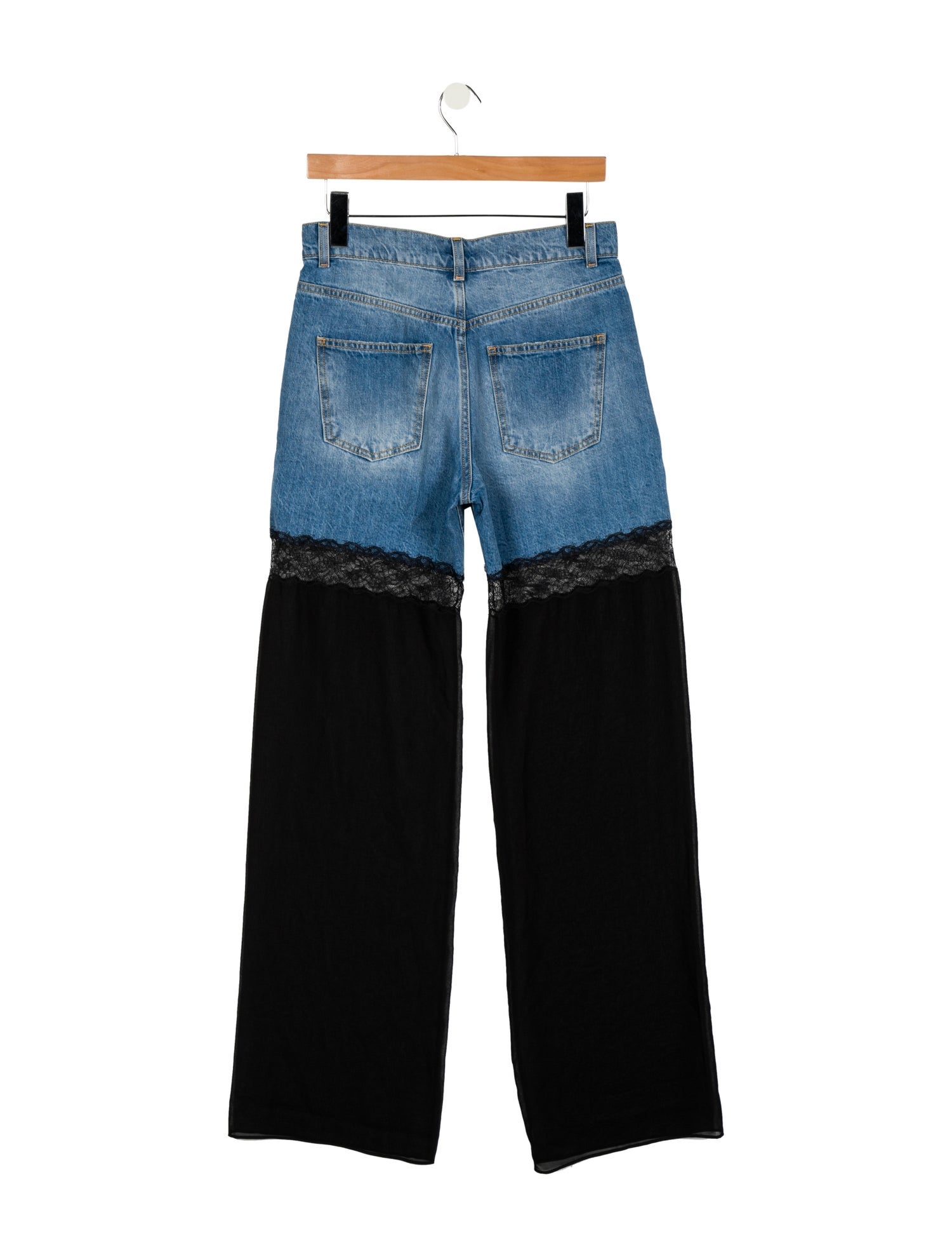 Nensi Dojaka High-Rise Wide Leg Jeans