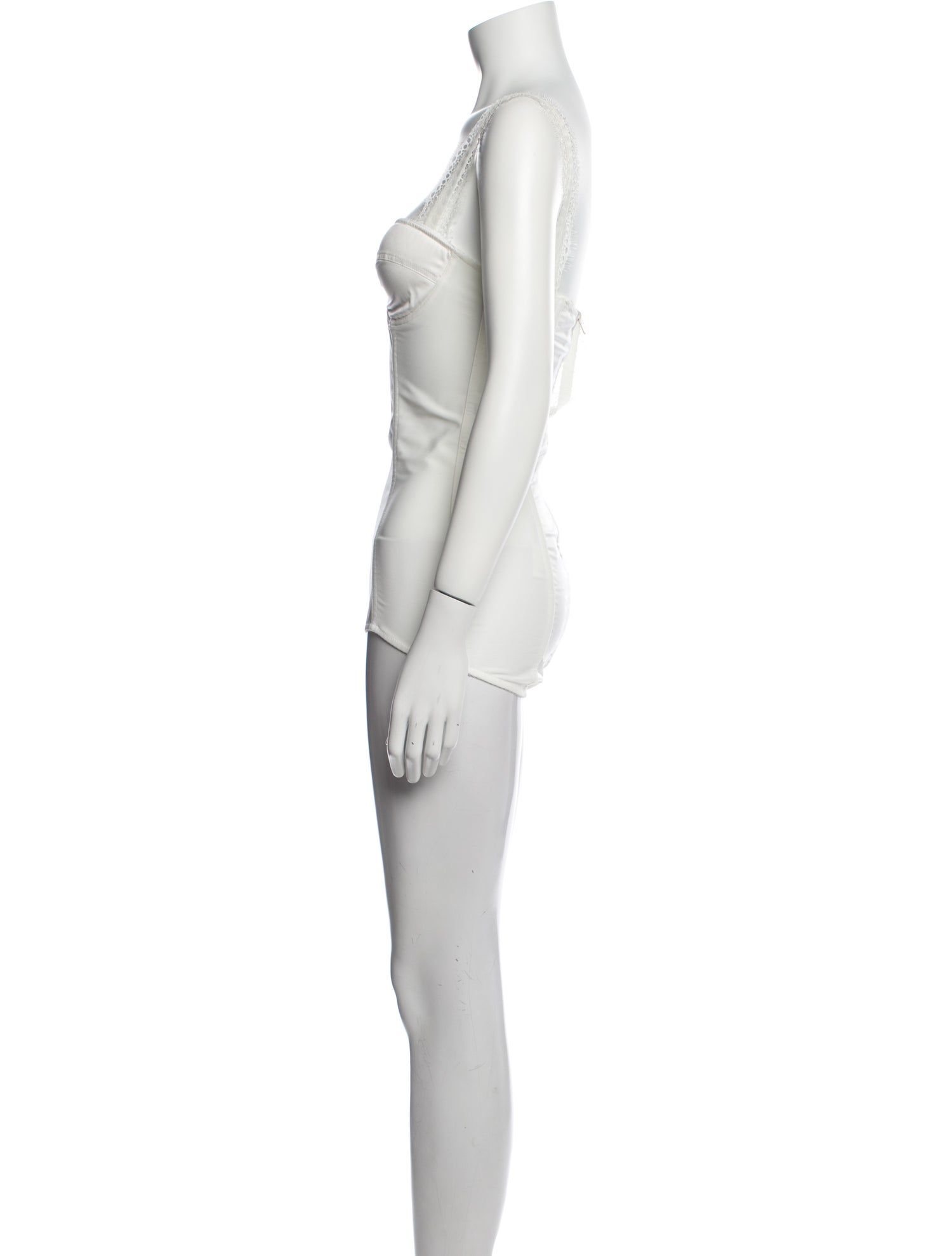 Wandering Square Neckline Sleeveless Bodysuit w/ Tags