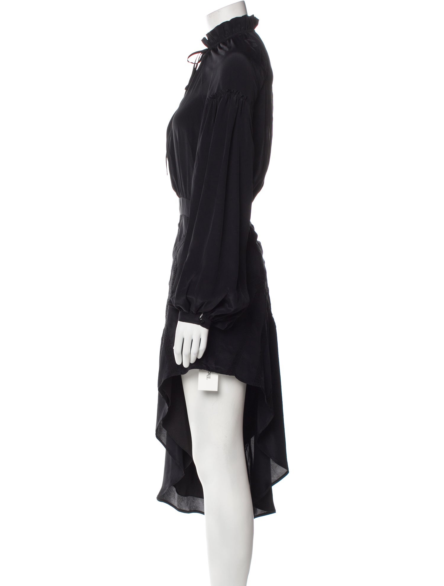 Wandering Mock Neck Long Dress w/ Tags