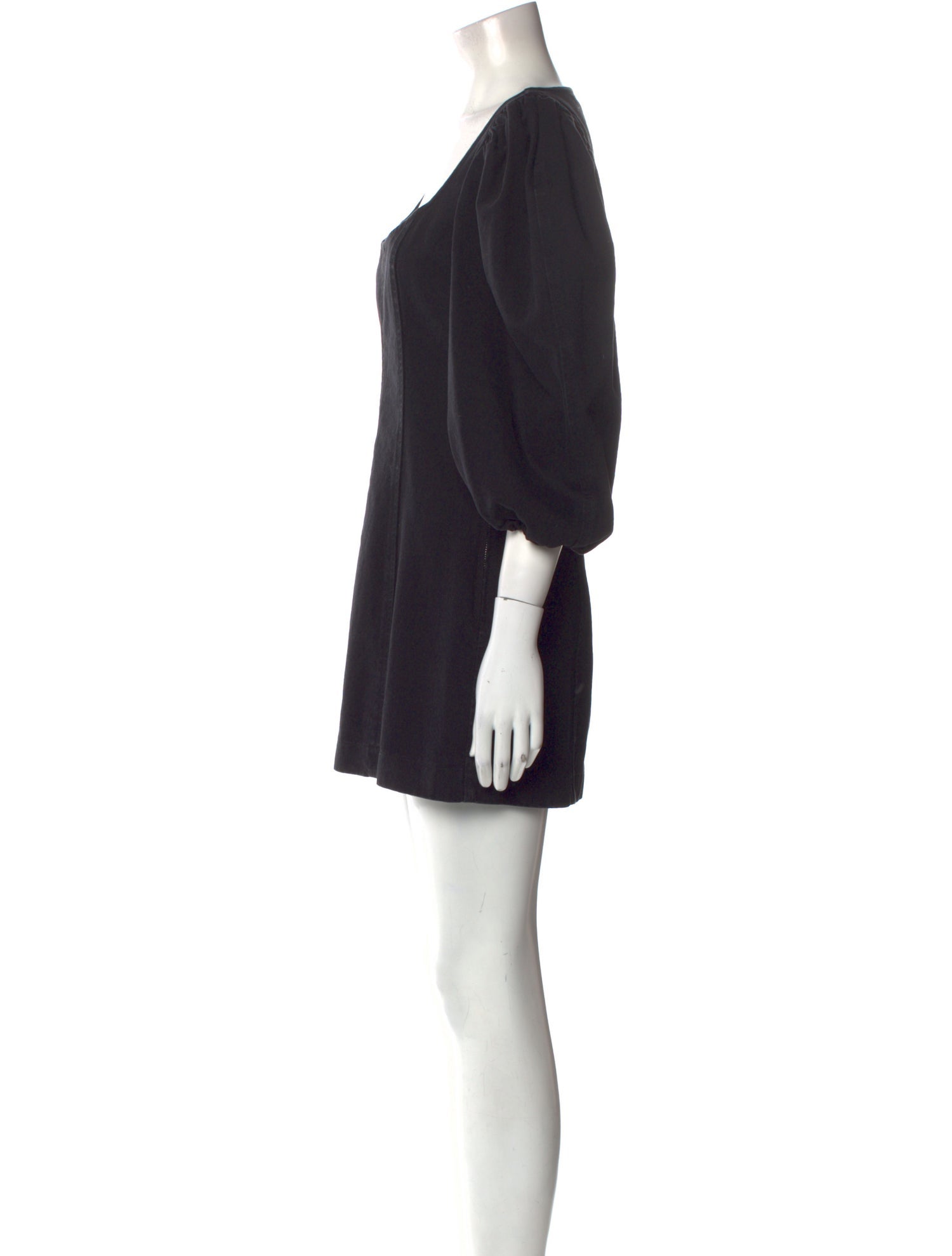 Wandering Square Neckline Mini Dress w/ Tags