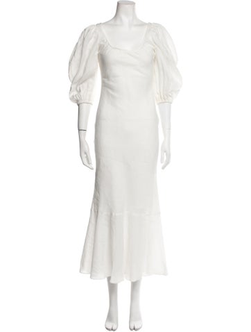 Wandering Dresses Scoop Neck Long Dress S