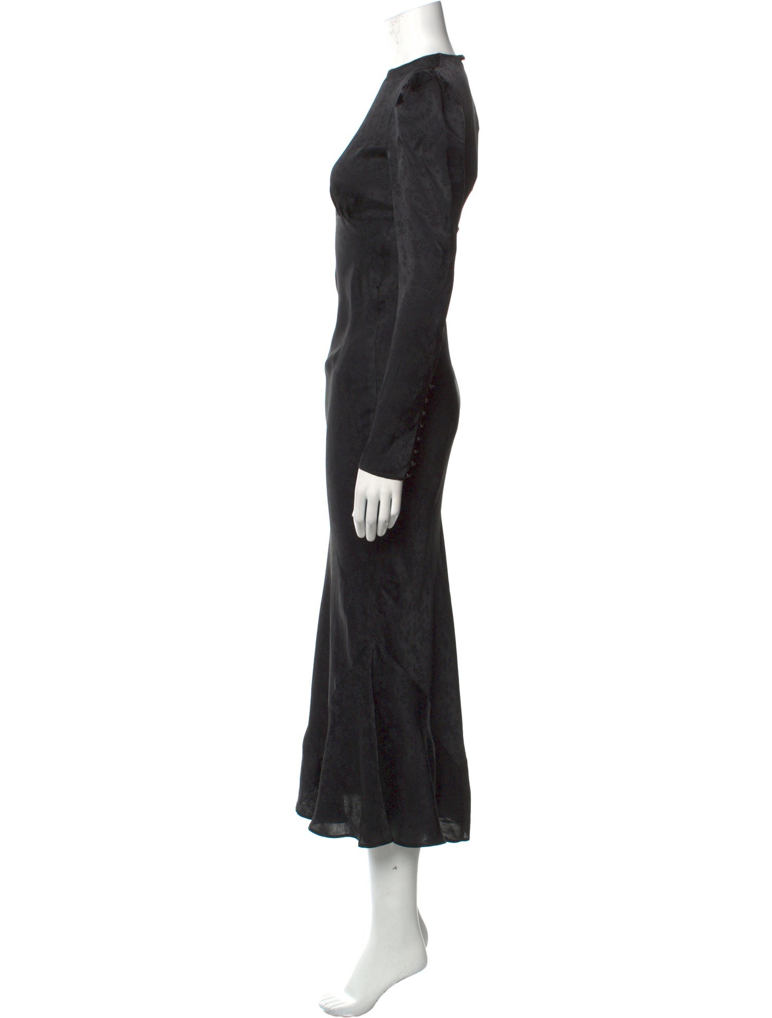 Wandering Crew Neck Midi Length Dress w/ Tags