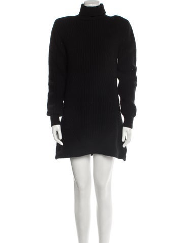 Wandering Dresses Wool Mini Dress L