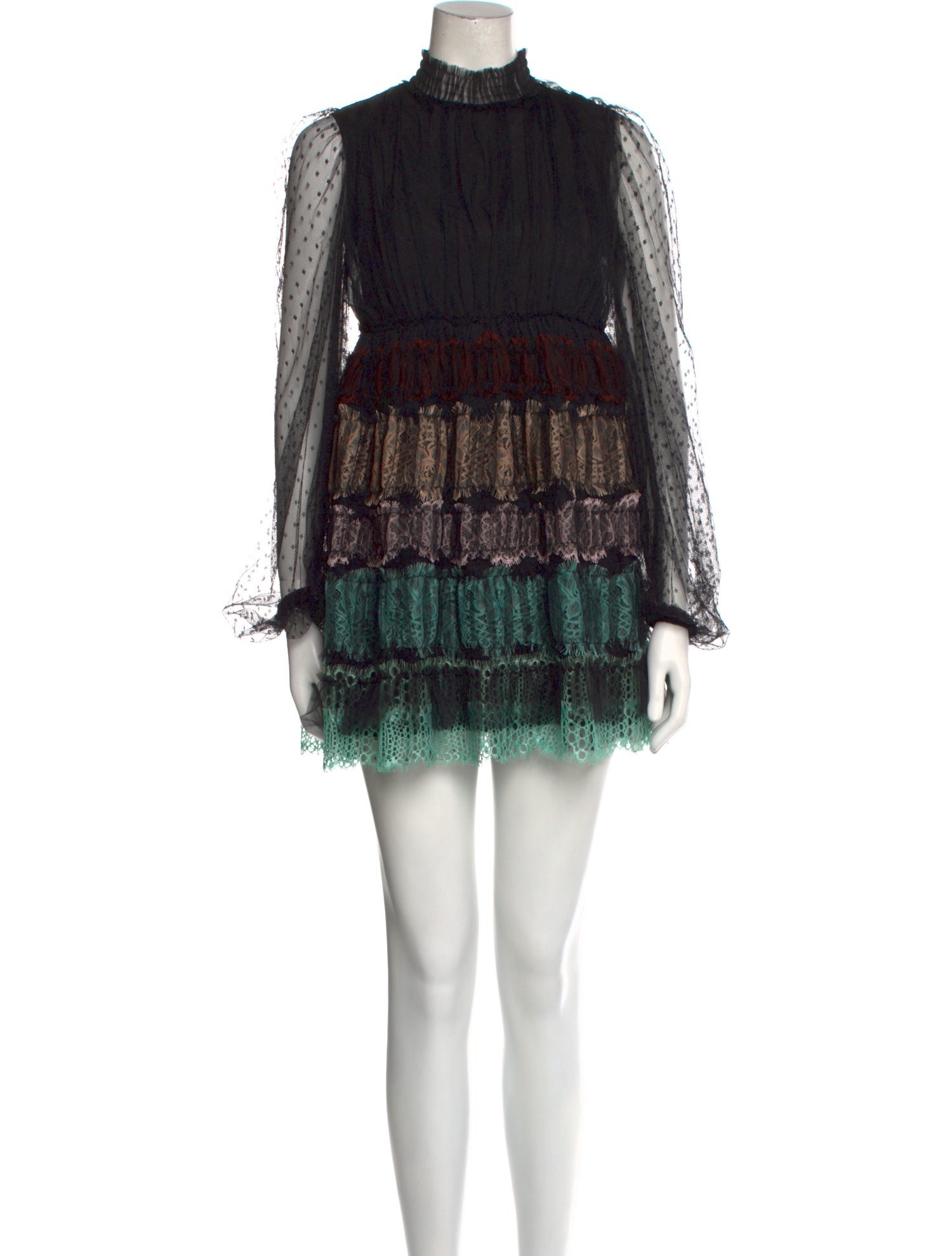 Wandering Silk Mini Dress w/ Tags