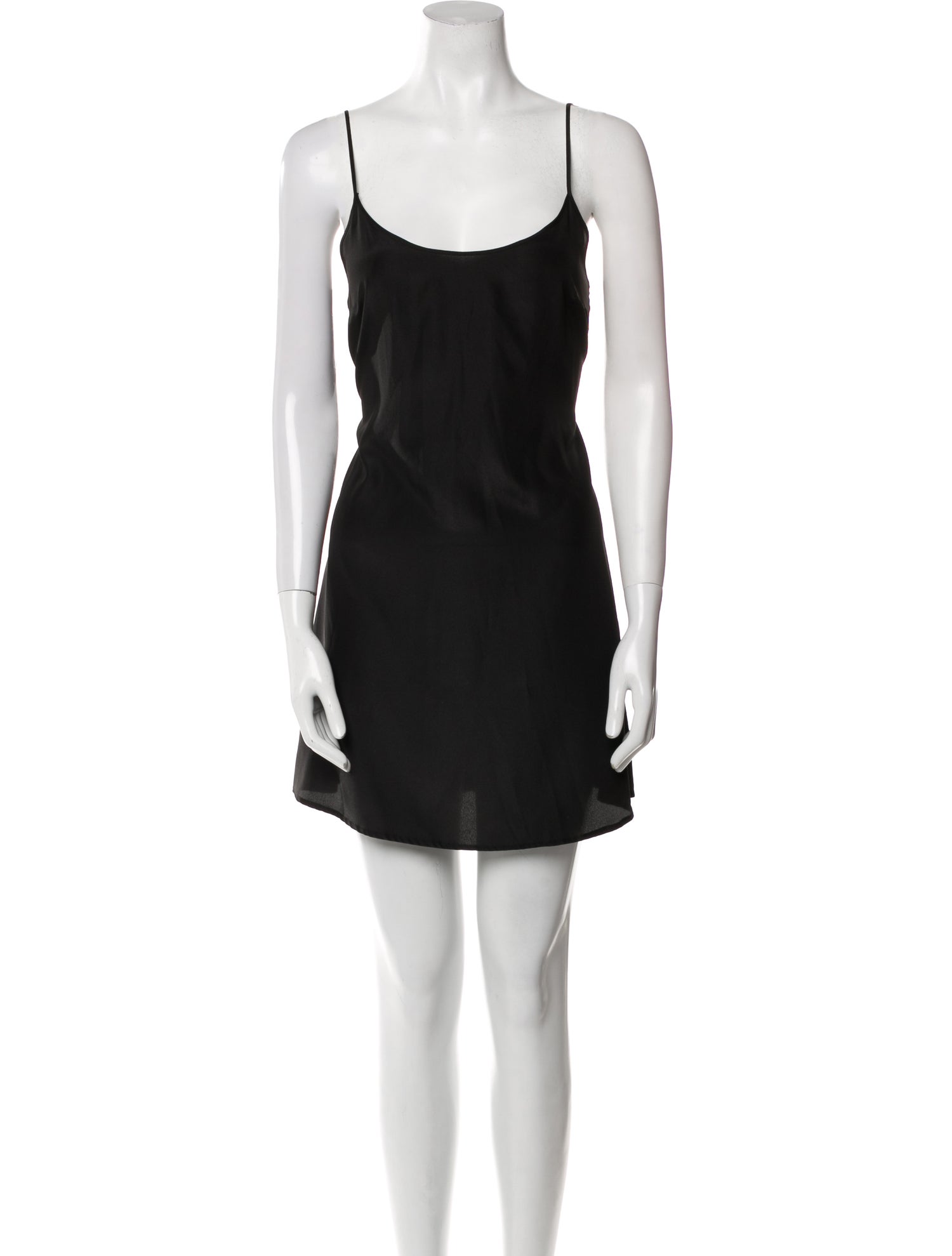 Wandering Scoop Neck Mini Dress