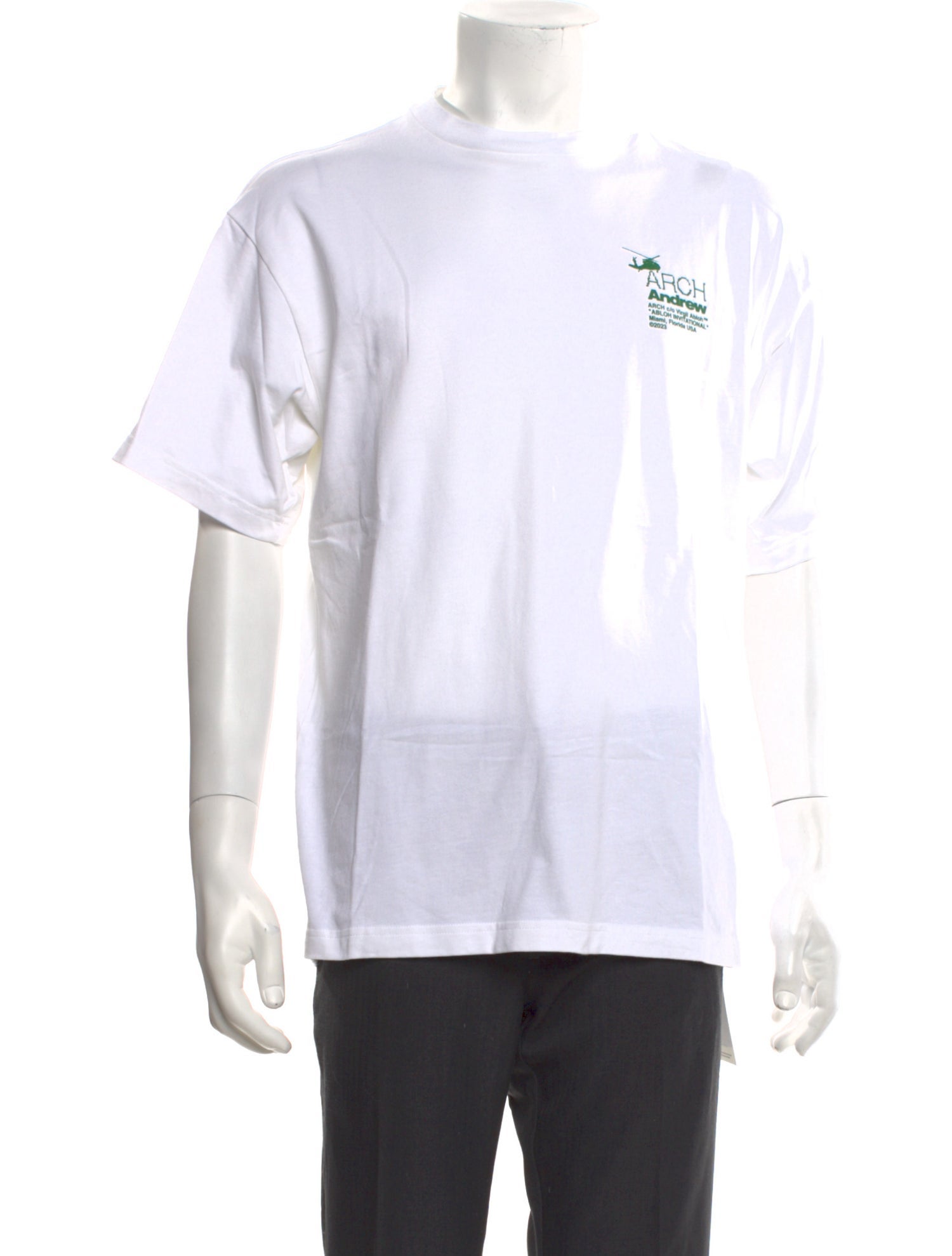 Andrew Graphic Print Crew Neck T-Shirt