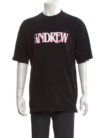 Andrew Graphic Print Crew Neck T-Shirt