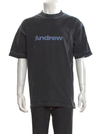 Andrew Graphic Print Crew Neck T-Shirt
