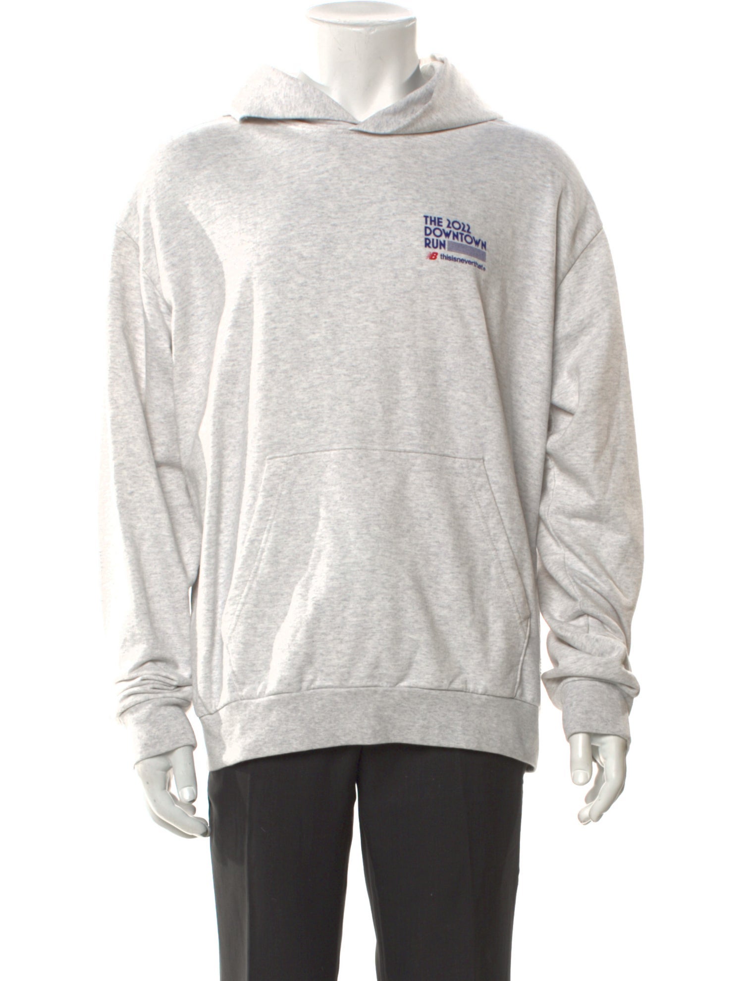 New Balance x thisisneverthat Graphic Print Crew Neck Hoodie w/ Tags