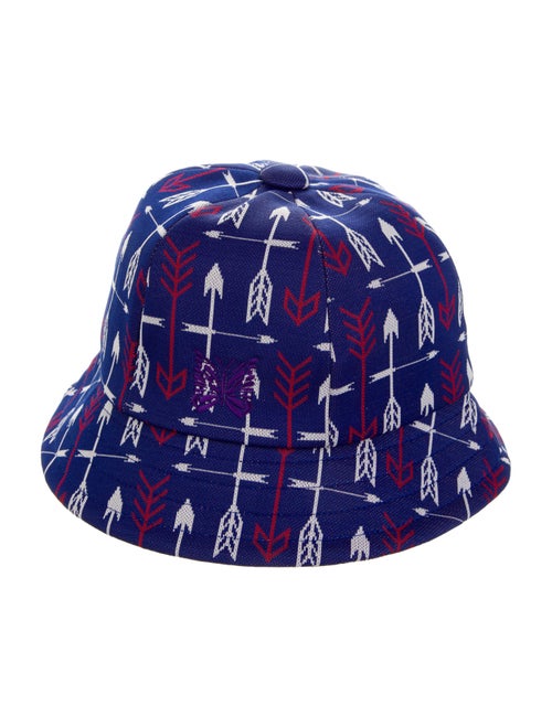 Needles Patterned Printed Bucket Hat